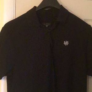 XXL Rag & Bone black Short sleeve polo shirt
